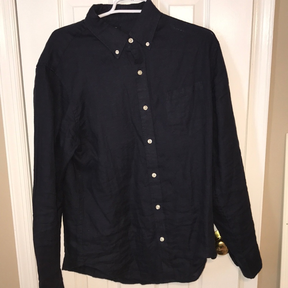 J.crew button down navy